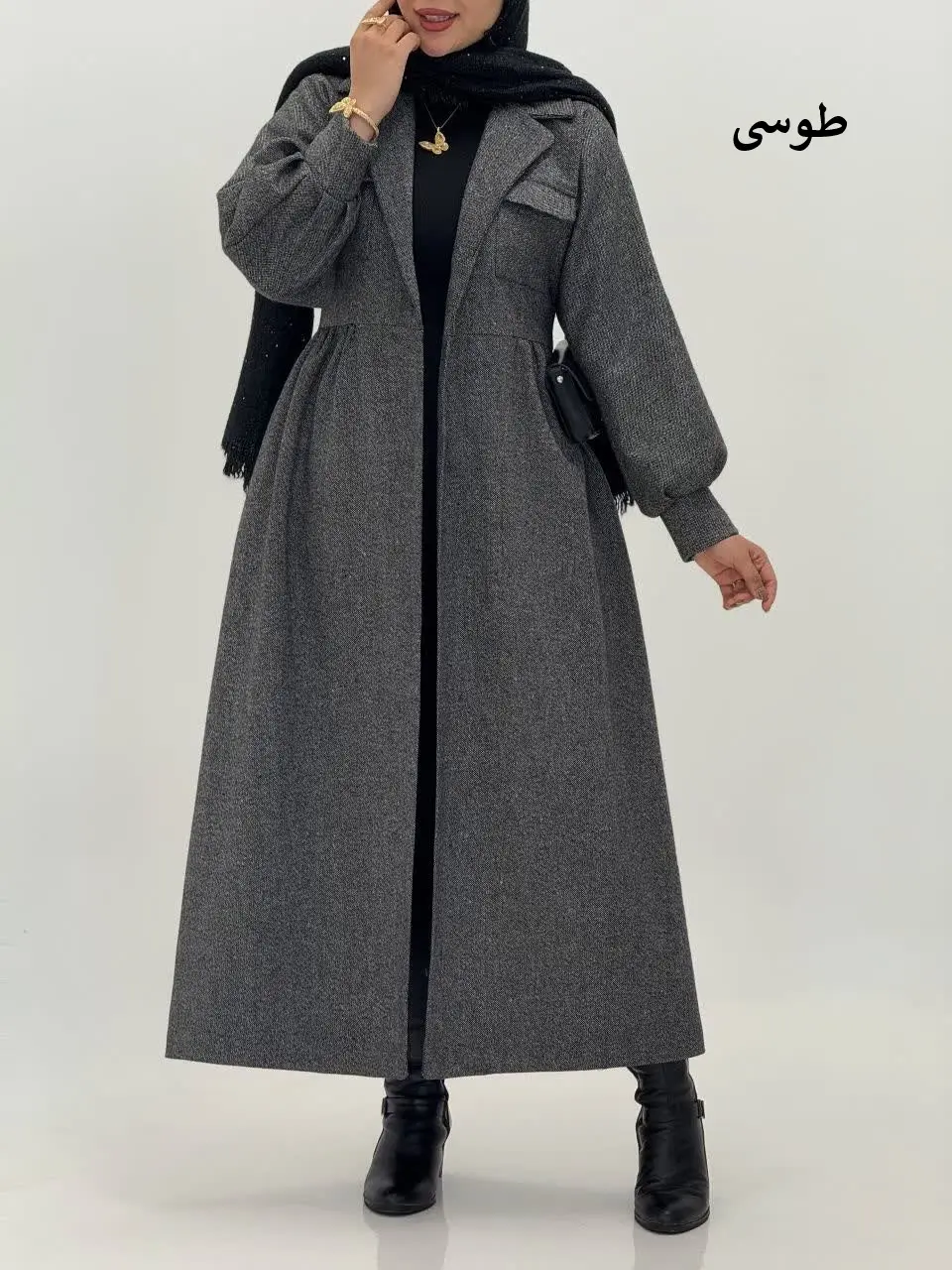 3647-پالتو توییت پرنسا